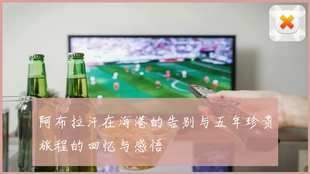 阿布拉汗在海港的告别与五年珍贵旅程的回忆与感悟